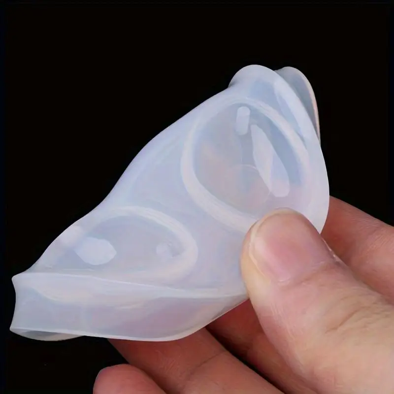 1/2Pcs Crystal Dropper Necklace Pendant Earring Mold Silicone Resin Adhesive DIY Handmade Jewelry Making Kit view 2