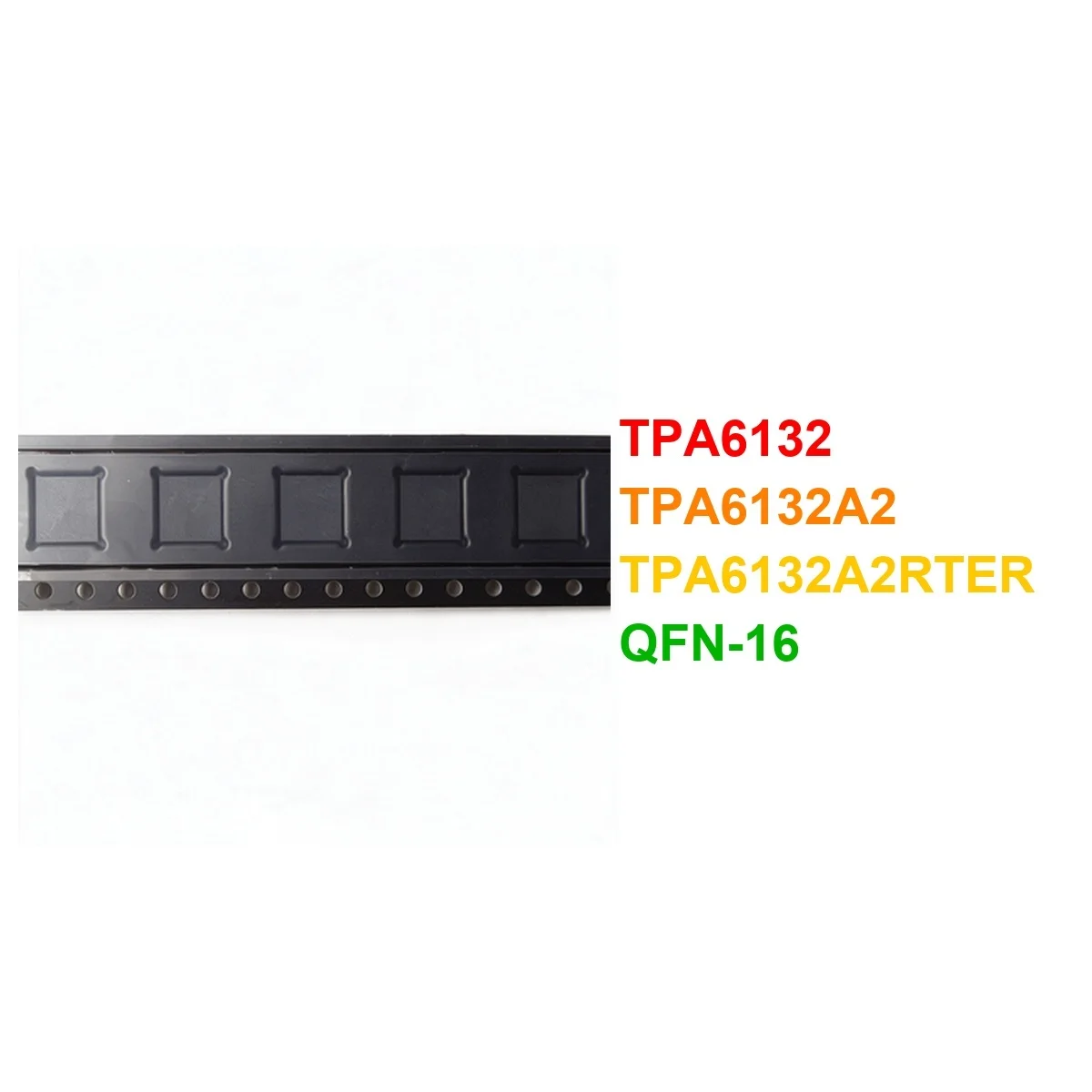 (10pece) TPA6132 TPA6132A2 TPA6132A2RTER QFN-16 Chipset