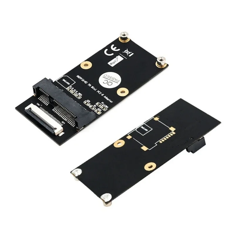 

Mini PCIe WiFi Card to NGFF M.2 A/E/A+E M.2 WiFi Networks Card Adapter with Extension Cable for PC Computer D2RC