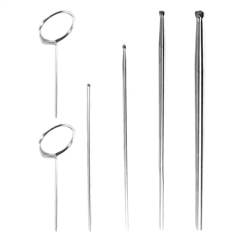 

Probe Kit Professional Stainless Steel Probes With Round Ball Tip Detection Tools Multifunctional Snake Accessories Reptiles