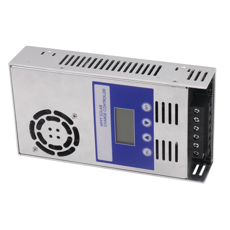 ABSJ-POWER 60A MPPT الشمسية جهاز التحكم في الشحن والتفريغ 12 فولت 24 فولت 36 فولت 48 فولت السيارات ل ماكس PV 190VDC بطارية ليثيوم حمض الرصاص