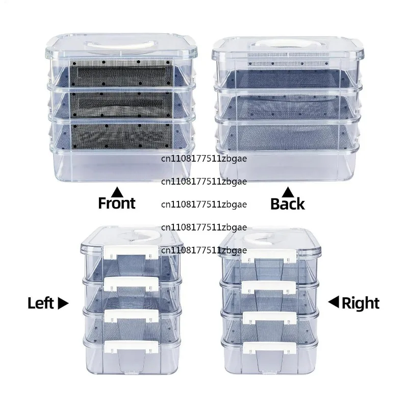 kit-di-allevamento-per-drosophila-ragni-uccelli-polli-e-sugar-glider-contenitore-a-4-strati-con-rete-e-maniglia-per-l'allevamento-di-verme-della-farina