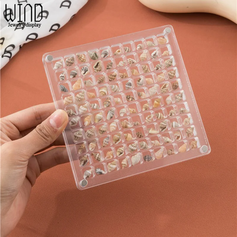 Acrylic Nail Art Crystal Diamond Stone Storage Box