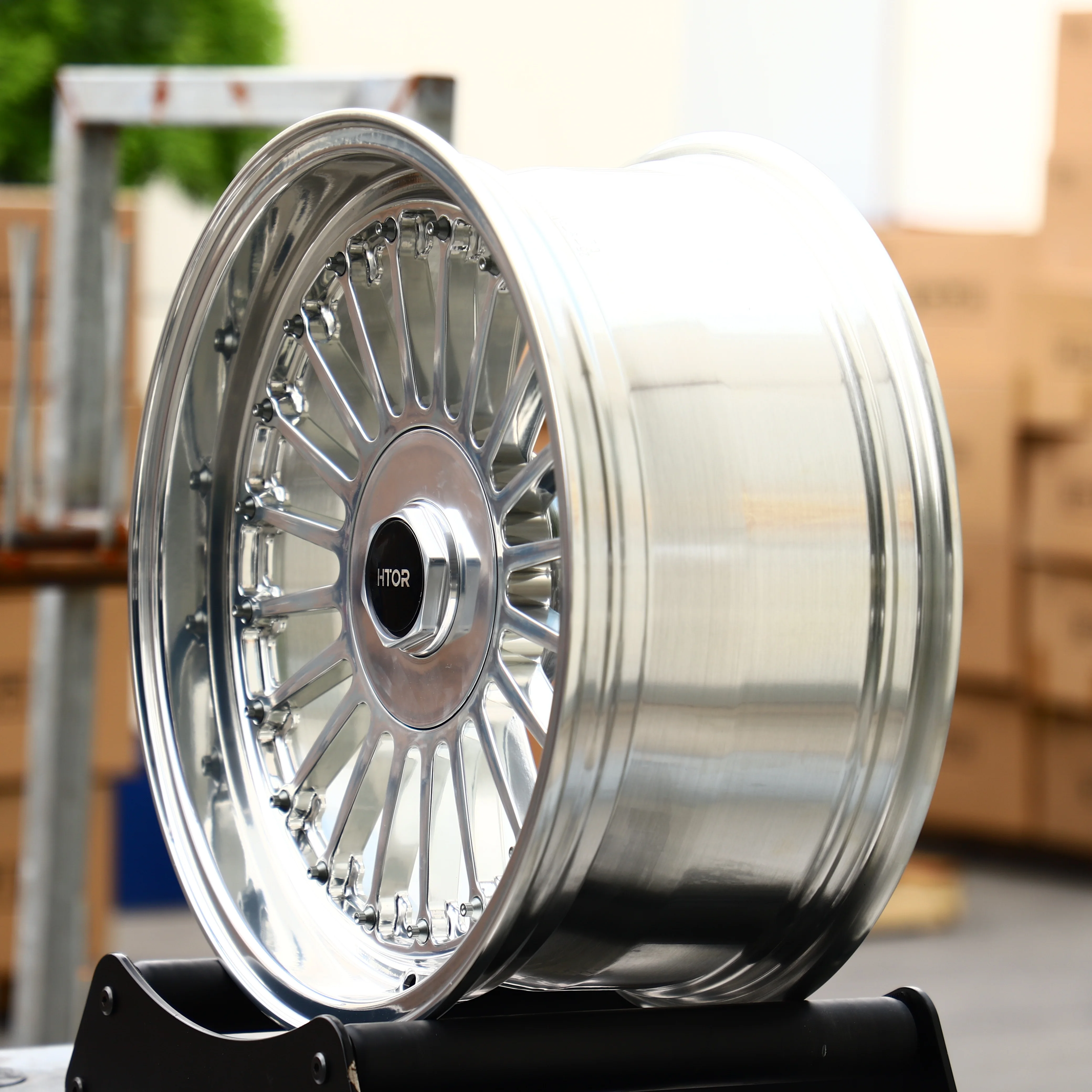 JT 16-24 Inch Polished Deep Lip LM Style Multi Spoke Chrome Rivets Rims 5x120 5x114.3 Forged Wheel For Maybach S680 For Lucid Ai