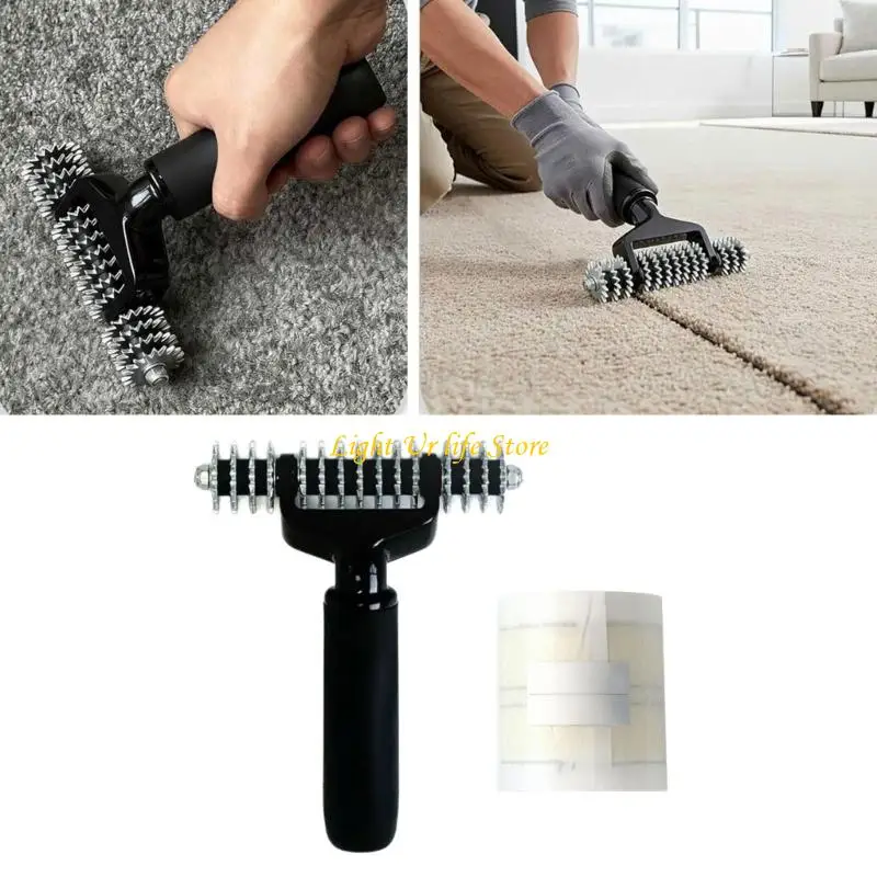 شريط لاصق للسجاد مزدوج الجانب متعدد الاستخدامات 63HA لتثبيت السجاد وتأمين العناصر وسد الفجوات على جدار الأرضية #6