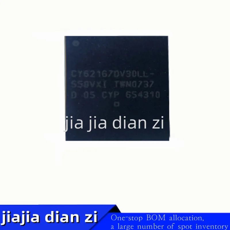 

1 шт./лот CY62167DV30LL-55BVXI CY62167DV30LL IC SRAM 16 МБИТ ПАРАЛЛЕЛЬНЫЕ 48VFBGA микросхемы на складе
