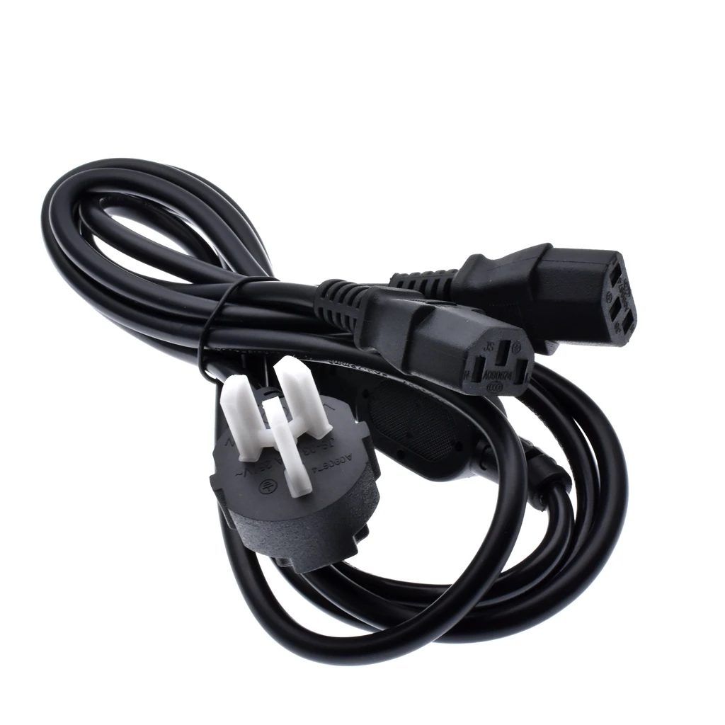 CN AU Australia 3Pin Male Plug to 2x C13 Female Plug Y Split Power Splitter Cord Cable,Australia to 2ways IEC 320 C13