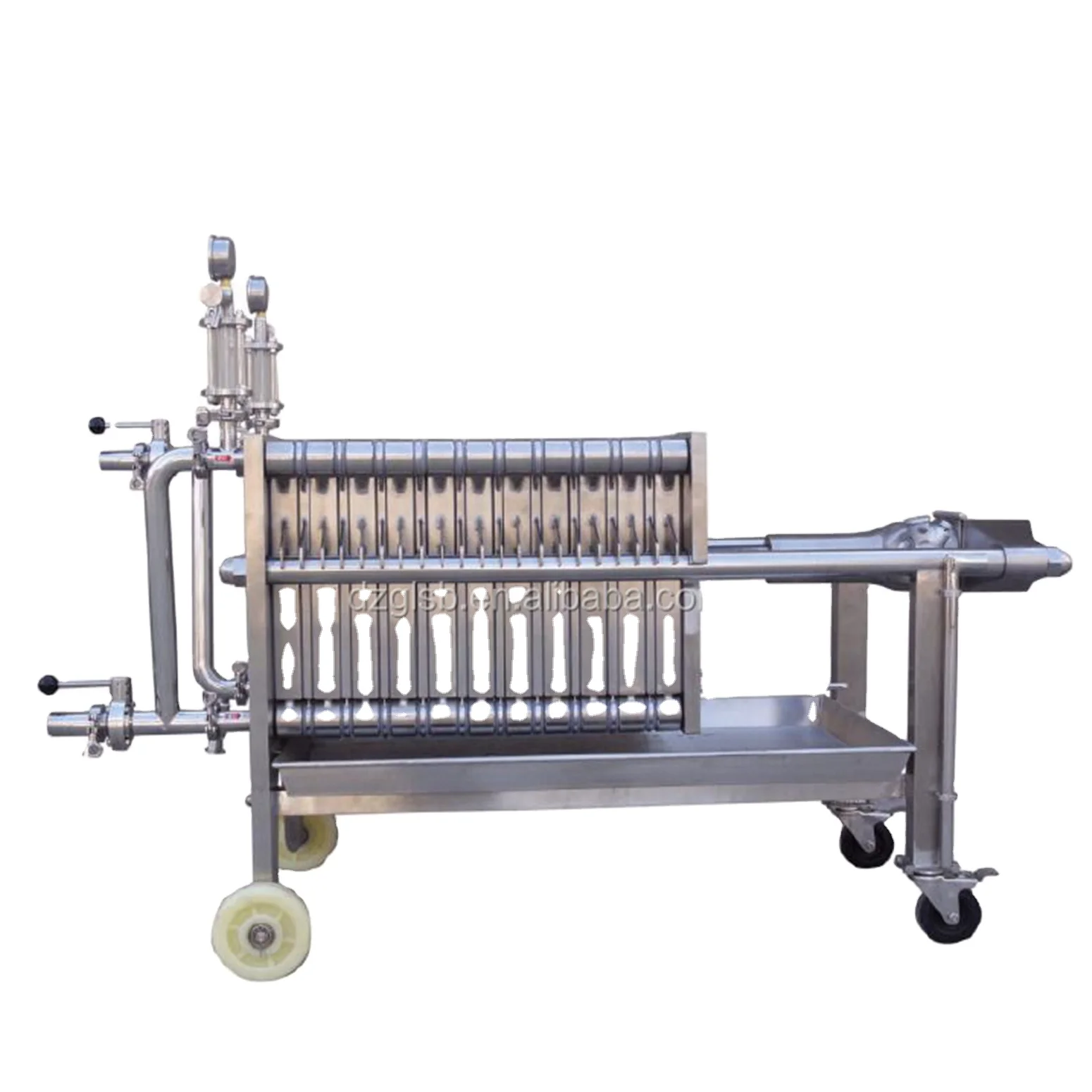 

Beer Wine Plate and Frame Filter Press Machine for Wine or Beer Factory
