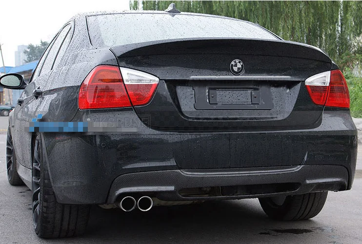 For BMW E90 Spoiler ABS Spoiler For BMW E90 M3 320i 320li 325li 328i with color Spoilers For E90 2005-2012