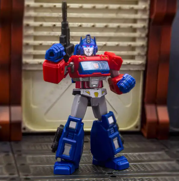 Neue Original Blokees Led Glänzende Version 3 Transformers Miner Megatron Roboter Bausteine Spielzeug Action Zusammengebaute Figuren Geschenk