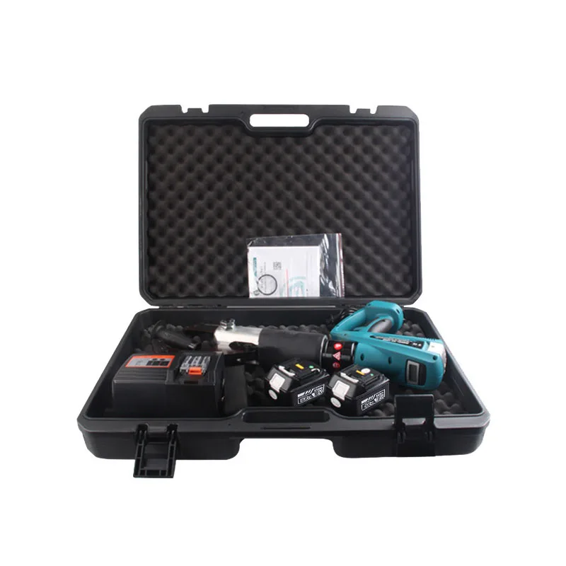 Oplaadbare elektrische hydraulische kabelschaar Draad- en kabelschaar LCD-display met 2 18V lithiumbatterijen BZ-65C/85C/105C