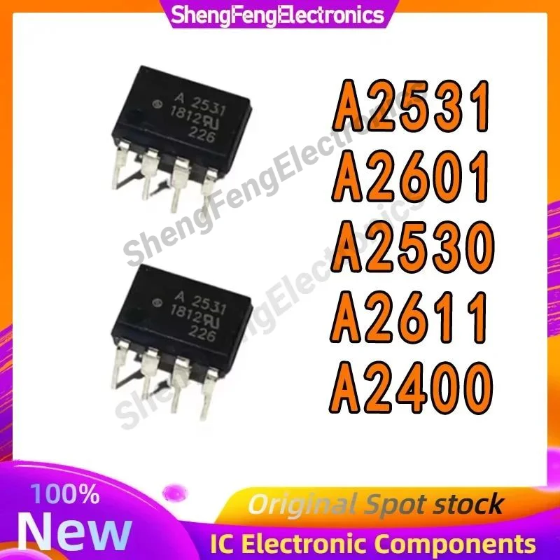 

10 шт. HCPL-2530 A2530 A2531 A2601 A2611 A2400 микросхема DIP-8 фотопары 100% новый оригинальный в наличии