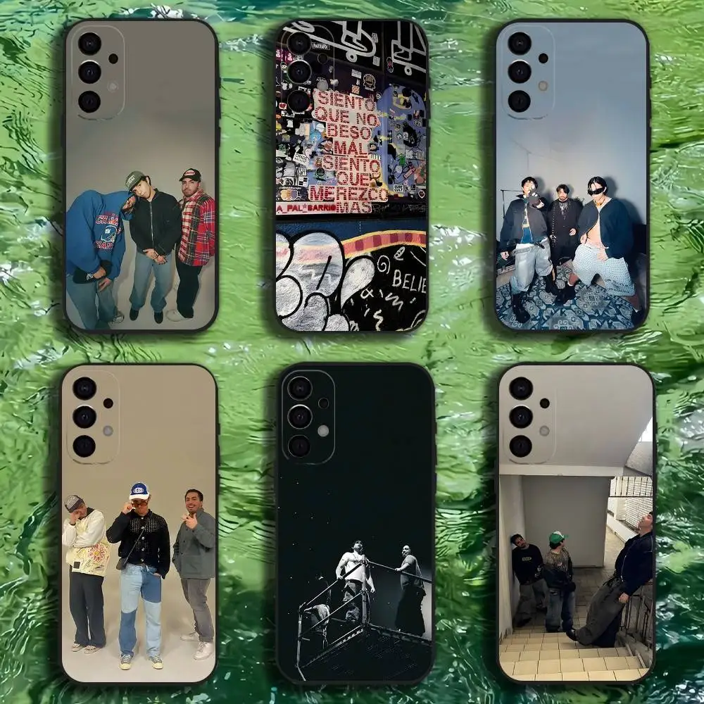 

Latin Mafia Music Group Phone Case For Samsung S25,S24,S21,S22,S23,S30,Ultra,S20,Plus,Fe,Lite,Note,10,9,5G Black Cover