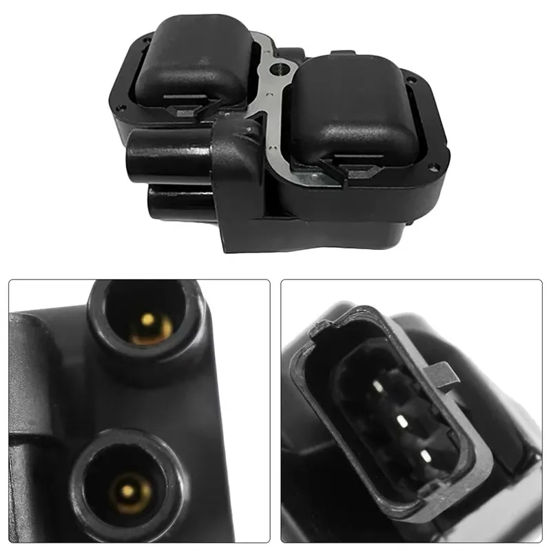 

2X Car Ignition Coil A0001587803 0221503035 Compatible for Mercedes-Benz W203 C240 M112 C320 CLK320 - Automotive Spark Plug Coi