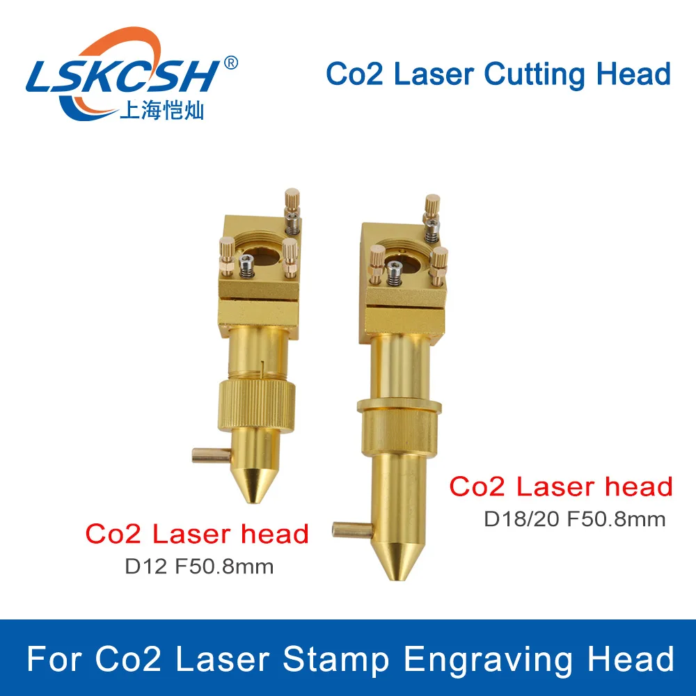 LSKCSH High Quality K Series: CO2 Laser Head Set for 2030 4060 K40 Laser Engraving Cutting Machine