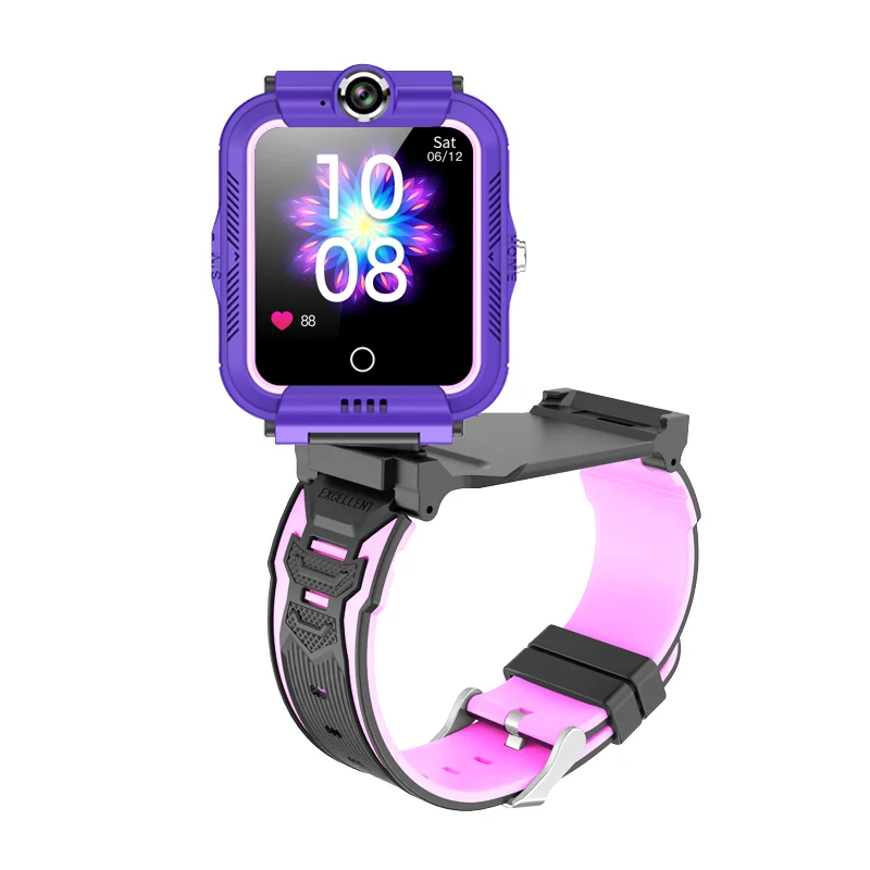 Kids Smart Watch 4G Sim Card SOS Phone Call GPS LBS Positioning IP67 Waterproof APP Store Best and Cheapest Boys and Girls Gifts