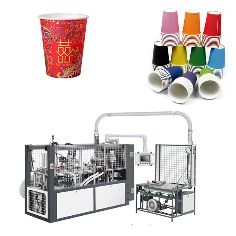 Fully Automatic Wholesale Cheap Carton Paper Cups Make Machine High Speed Coffee Tea Beverage Double Wall Paper Cup Machine