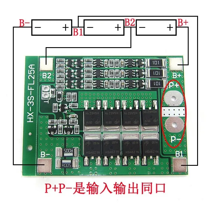 3S 4S 25A 40A 60A Li-ion Lithium Battery 18650 Charger Protection Board PCB BMS For Drill Motor 4.2V 8.4V 12.6V Enhance/Balance