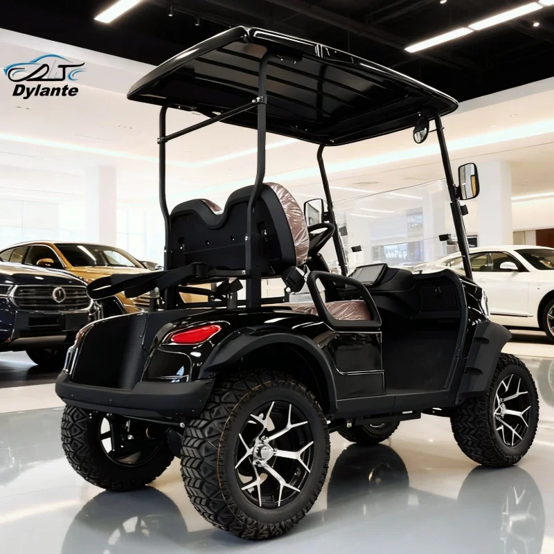 

Уличный легальный экскурсионный электромобиль, оптовая цена, 2-местный с двойной рычажной подвеской, электрическая тележка для гольфа