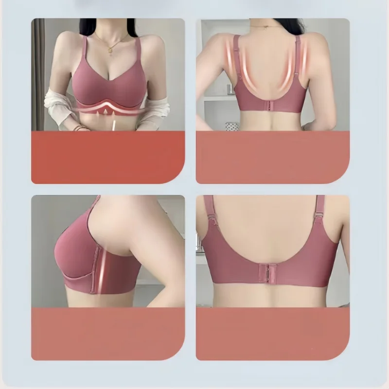 Drahtlose BHs für Frauen nahtlose Unterwäsche Push-up Bra lette atmungsaktiv ohne Stahlring Fitness Unterwäsche weibliche sexy Dessous