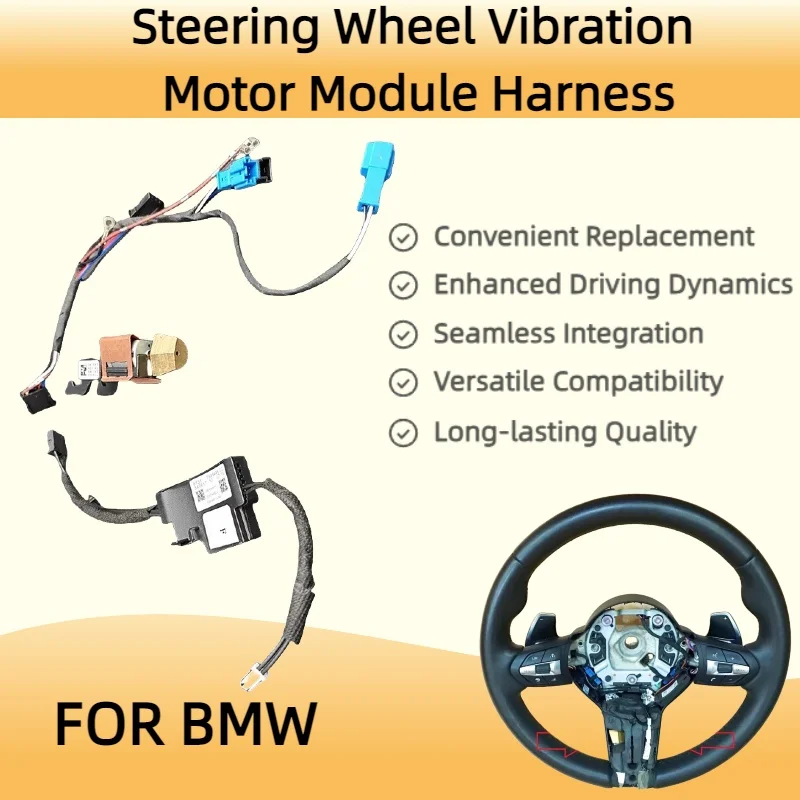 

The automotive steering wheel vibration motor module is compatible with for BMW F30F20F21F22F36 M5/M3,F15F16F25F01F07F10 models.