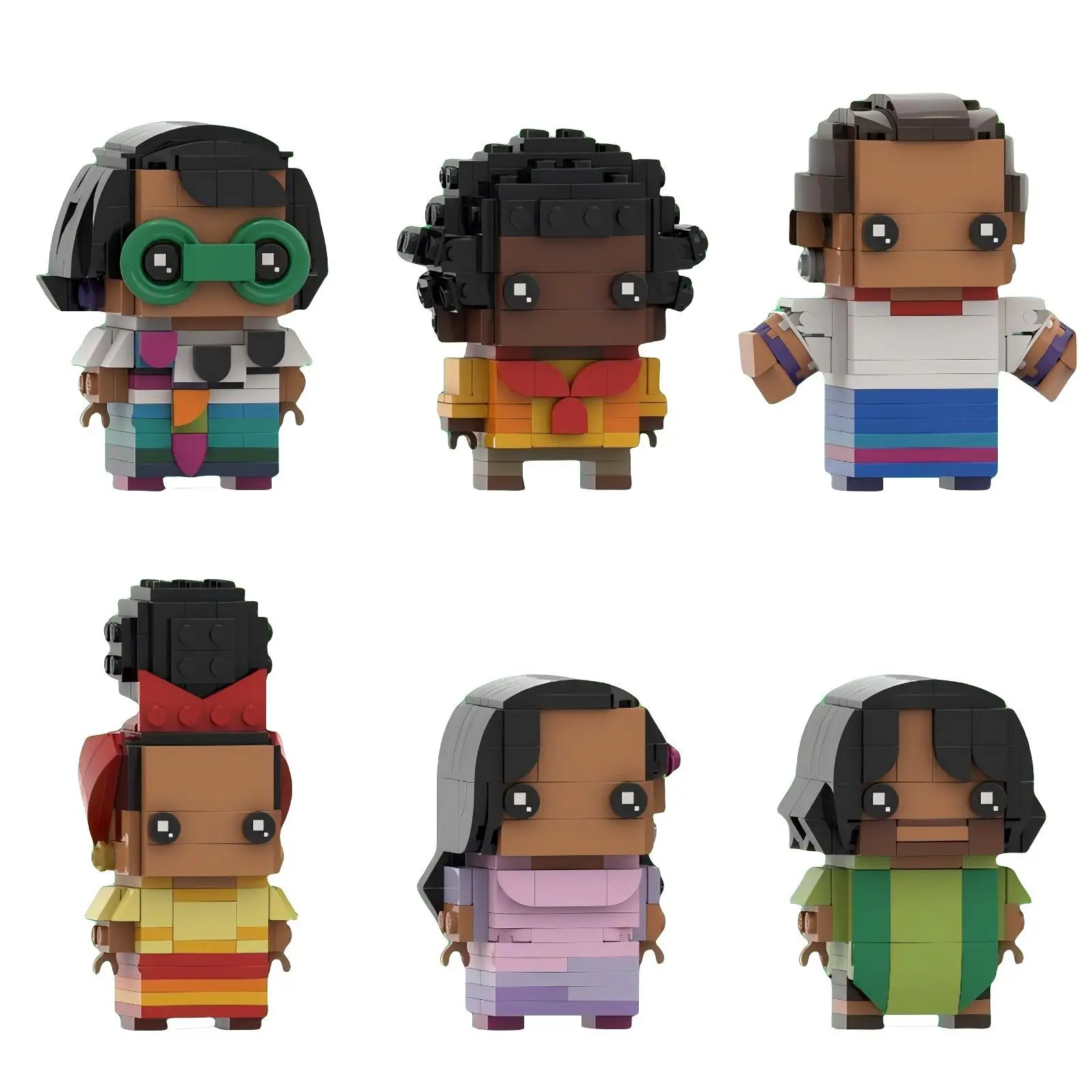 MOC Klassische Filme Cartoon-Actionfigur Encanto Mirabel Magische Maligy-Familie Modell-Bausteine Ziegel-Spielzeug Geschenke – Detail 1