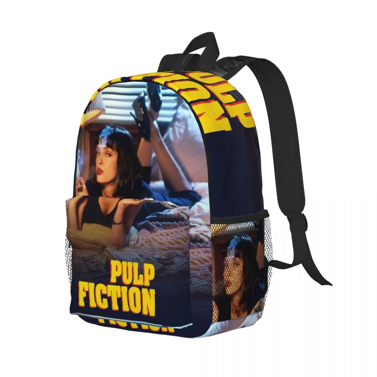 

Рюкзак Quentin Tarantino Pulp Fiction K-Kill-S Bill, студенческий рюкзак для мальчиков и девочек, школьная сумка, сумки на плечо для ноутбука для мужчин и женщин