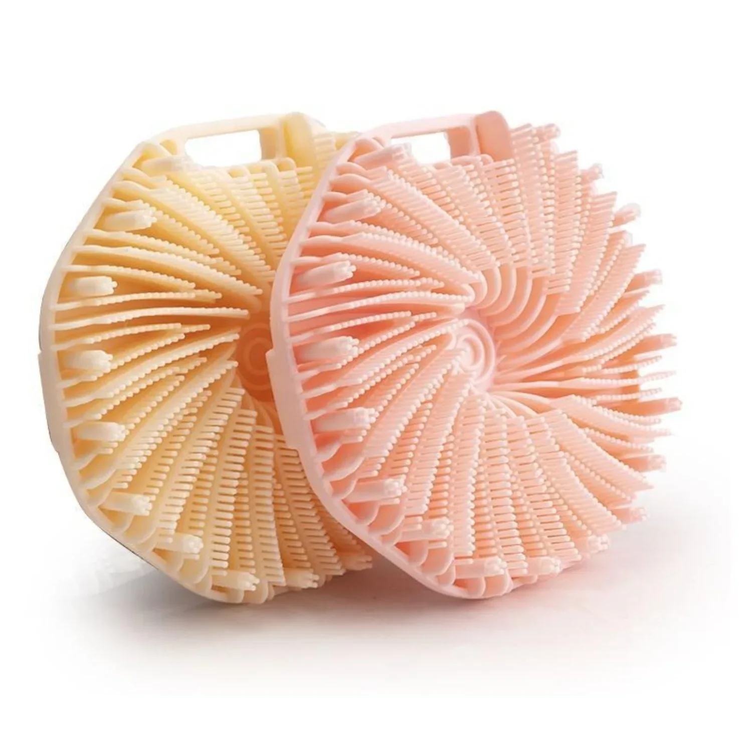 

Soft Silicone Body Scrubber Shower Accessories Bathroom Bath Body Dry Shampoo Brush Foamy Hair Brush Bathing Accessories Loofah
