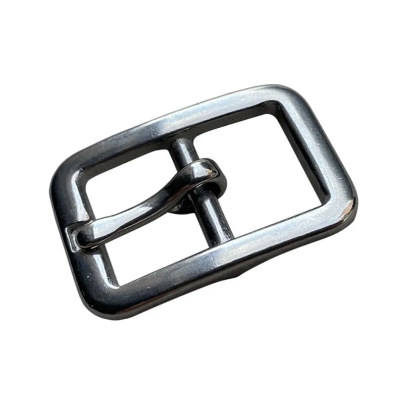 Stainless Steel Buckle Pin Shiny Buckle Square Matte Buckles For Bag Leather 10pcs