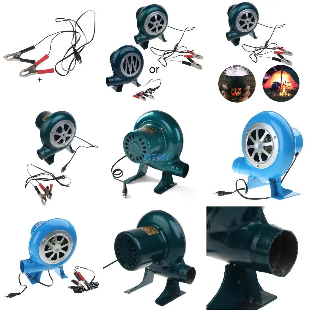 

E15A 30W/40W/60W/80W/100W Car Blower Barbecue Air Blower Vehicle DC12V Barbecue Fan