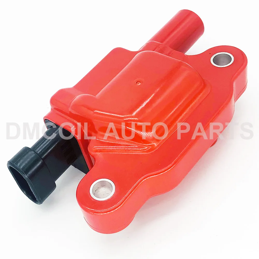 RED IGNITION COIL FOR CDILLAC CTS ESCALADE CHEVROLET CORVETTE SILVERADO SUBURBAN TRAILBLAZER GMC CANYON SAVANA 12570616 12619161