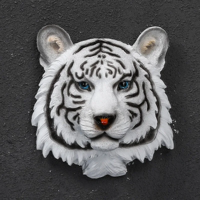Creative and Realistic Animal Head Wall Mounted Animal Specimen Resin Sculpture, Bar, Coffee Shop, Club Decoration, Home Office