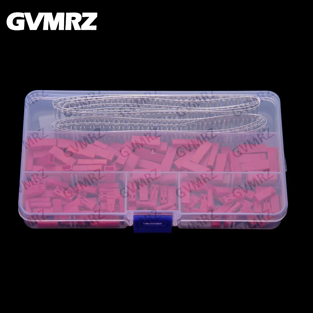 420PCS JST Connector Plug 2Pin Female, Male and Crimps RC Battery Connector