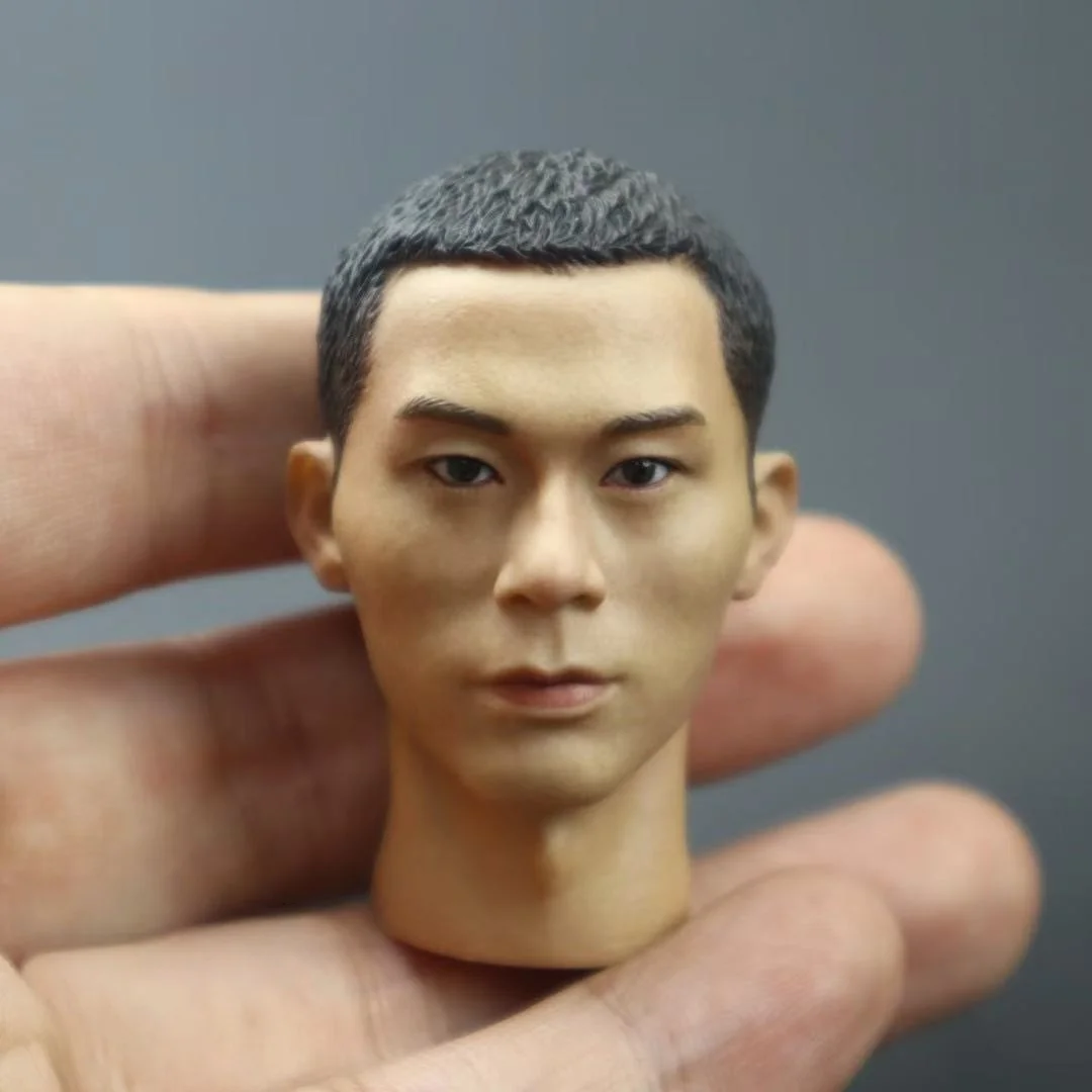 

1/6 Chinese Army Soldier Head Carving Model Toys Fit 12inches Action Figure