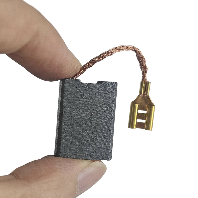 

2/10 шт. аксессуары «сделай сам», угольные щетки, прочные 6 × 16 × 22 мм для GWS 20-230, угловая шлифовальная машина, угольные щетки, электроинструмент