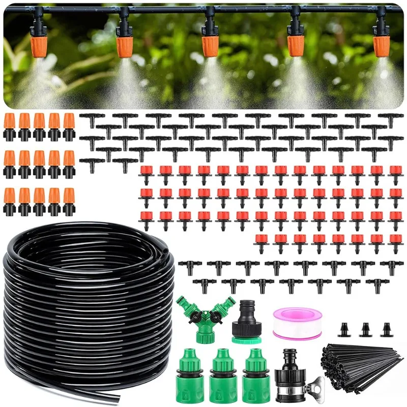 

Drip irrigation set DIY automatic flower watering device, home gardening tool irrigation spray automatic flower watering device