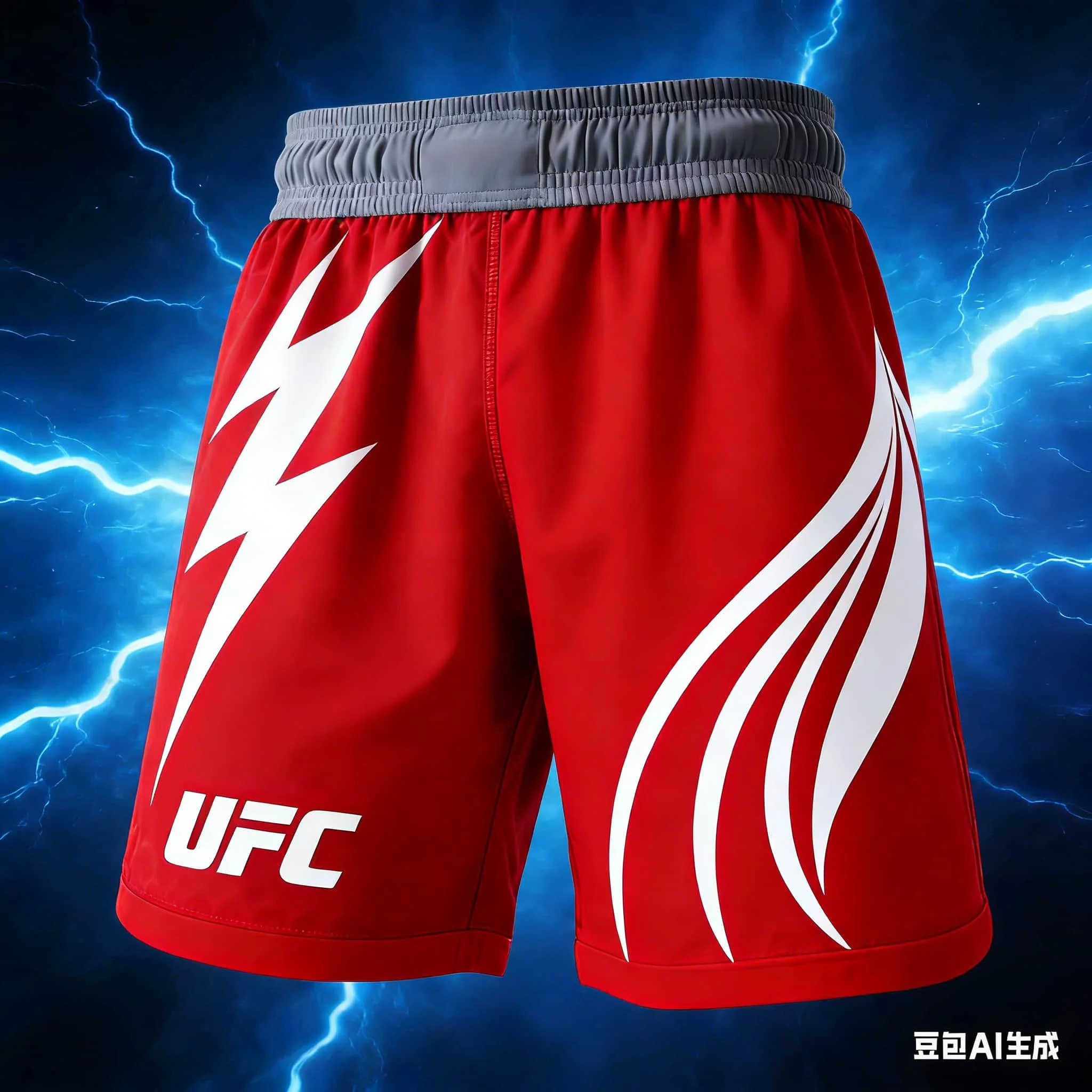 

New UFC Boxing Unrivaled By Red Shorts Men MMA Training Fighting Shorts Oversized Breathable Speed Drying Sanda Muay Thai Shorts