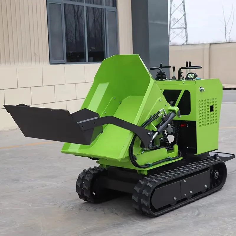 

Mini Electric Track Dumper Self-Loading 500kg with Lift Mini Loader & Pump Core Components
