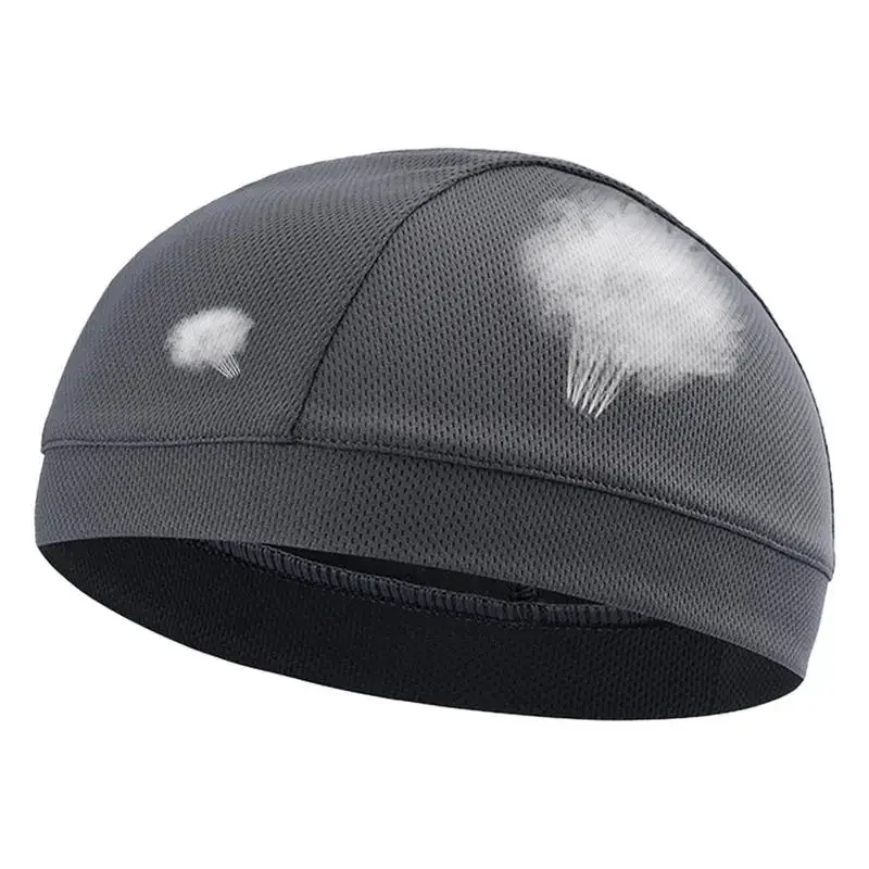 

Summer Cooling Skull Caps Helmet Liner Anti-UV Anti-Sweat Wicking Cycling Running Motorcycle & Riding Under Hard Hat Liner