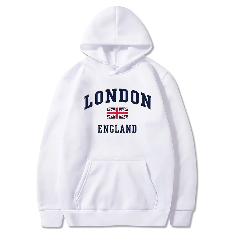 Winter Clothing London - Bluza z kapturem London England dla