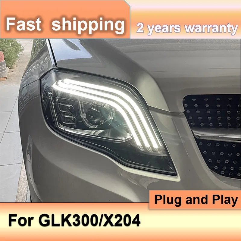 

Car Styling for Mercedes GLK Headlight 2008-2015 Mercedes Benz Headlights DRL Dynamic Turn Signal High Beam GLK200 GLK260 GLK300