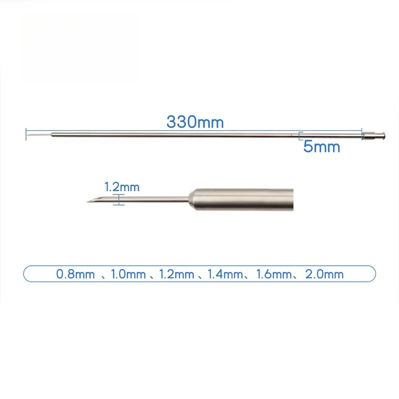 Bile Duct Puncture for Intraoperative Puncture of the Bile Duct Push-button Irrigator