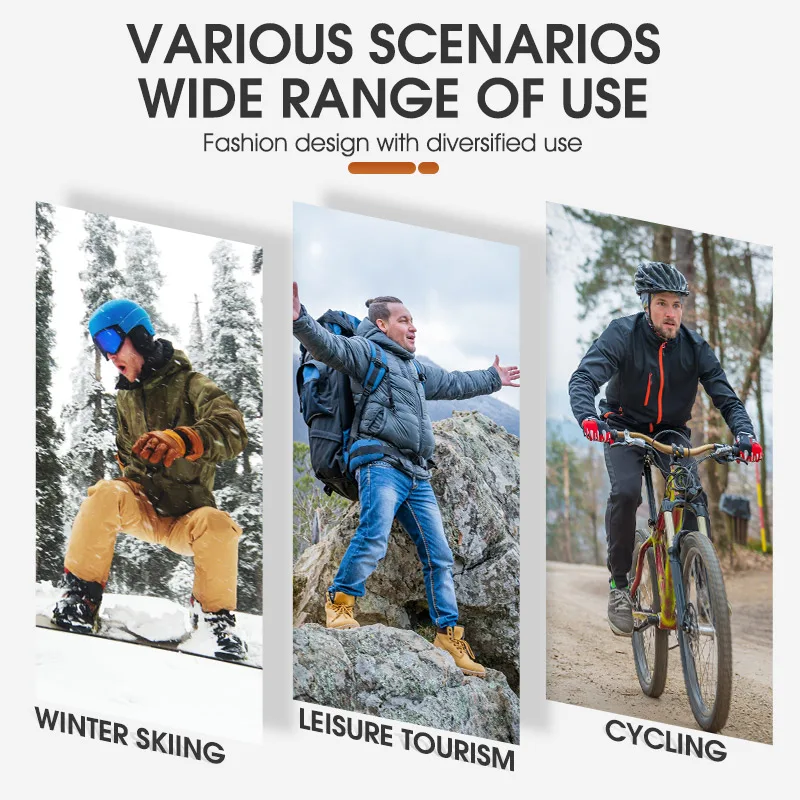 WEST BIKING-cascado de esquí eléctrico con calefacción, máscara facial completa para invierno, deportes al aire libre, bicicleta, motocicleta, ciclismo, cubierta facial cálida, Bandana