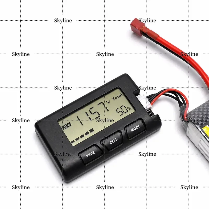 CellMeter 7 1-7S Digital Battery Display Voltage Monitor Function Tester For Lithium Polymer Battery Capacity Check Tool