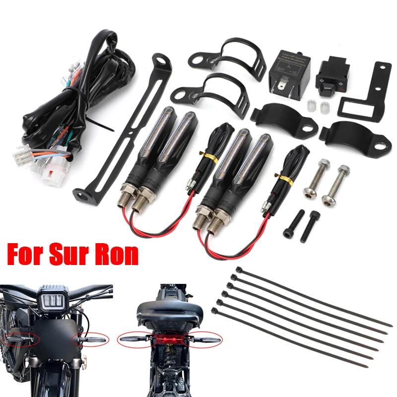 

Plug and Play Street Legal Turn signal Kit for Sur Ron Segway X160 X260 Talaria Sting Dirt Bike ATV Electric Bike