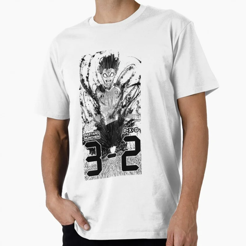 

Villain King Mode Ego-Fueled Soccer Spirit Japan Football Manga Blue Lock Anime t shirt for Soccer sports Large size Tops S-6XL