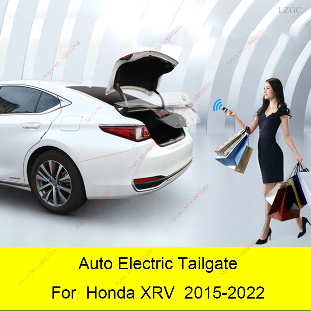 Elevador eléctrico inteligente para puerta trasera de Honda XRV 2015-2022, Control remoto, botón de asiento de transmisión, juego de Control de altura para evitar pellizco
