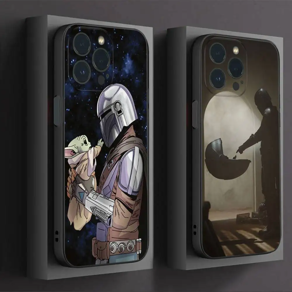 

The M-Mandalorian Phone Case For IPhone16 15 14 13 12 Mini 11 Pro XS Max X XR SE5 6 7 8 Plus Soft Silicone Cover