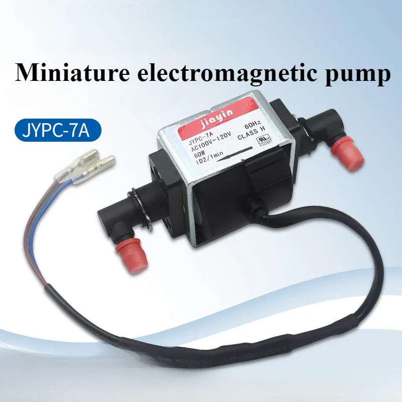 JYPC-7A AC 100V - 120V 60W 2400cc/min 2bar Water Electromagnetic Solenoid Water Pump for Boiler Water Liquid