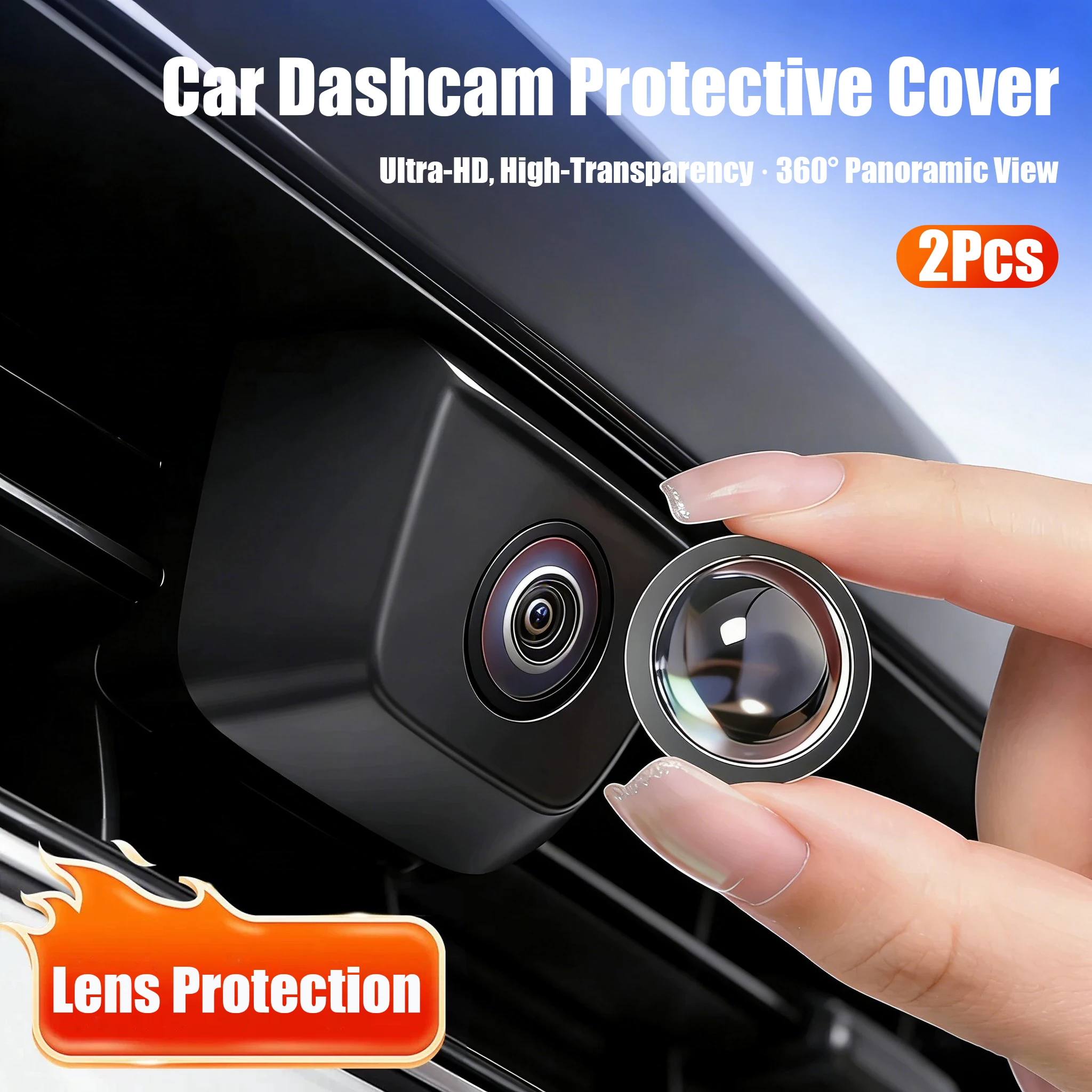 2 protectores de lente de cámara delantera y trasera para coche, protector de radar para Tesla Model 3, Model Y, Model S, Model X, Model 2, Cybertruck/Tapa de cubo de rueda de coche
